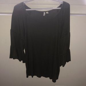 Catos olive green flow shirt